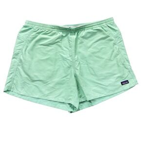 Patagonia Shorts Mens XL‎ Mint Green Baggies Drawstring Swim Trunks Nylon beach